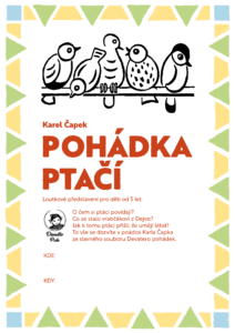 Plakát ptačí pohádka, Divadlo Puk